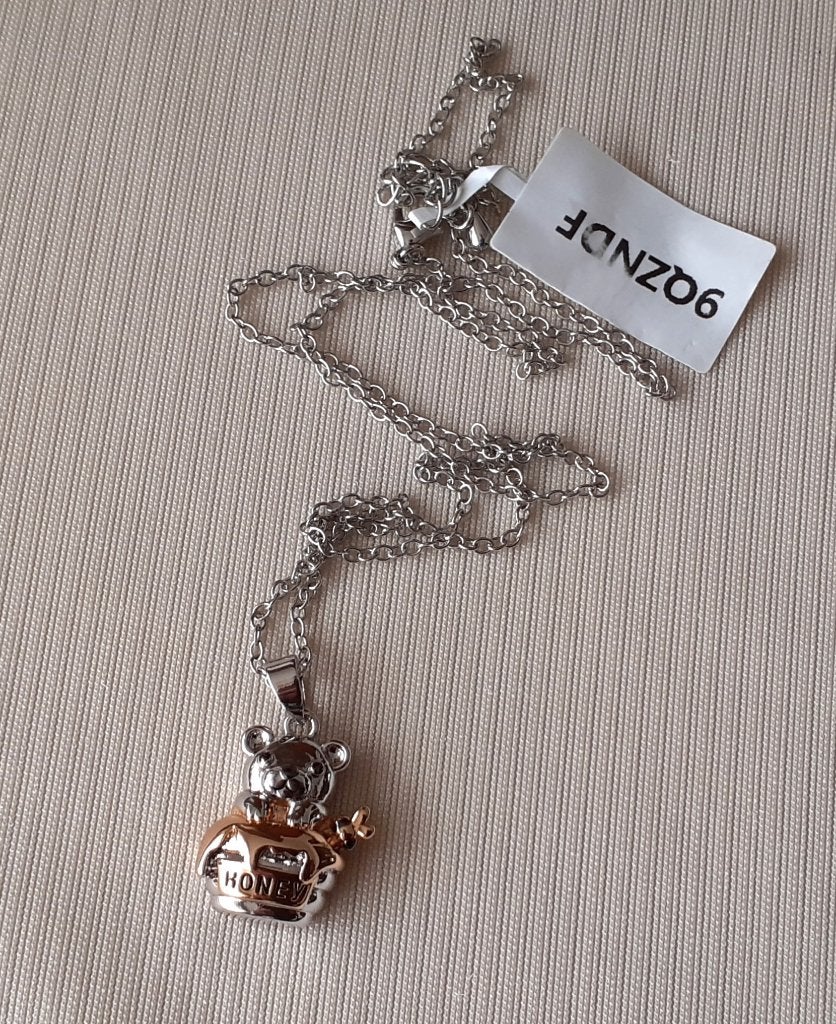 Ketting met hanger honey pot beer Charmed Aroma, Met hanger, Overige materialen, Nieuw, Ophalen of Verzenden