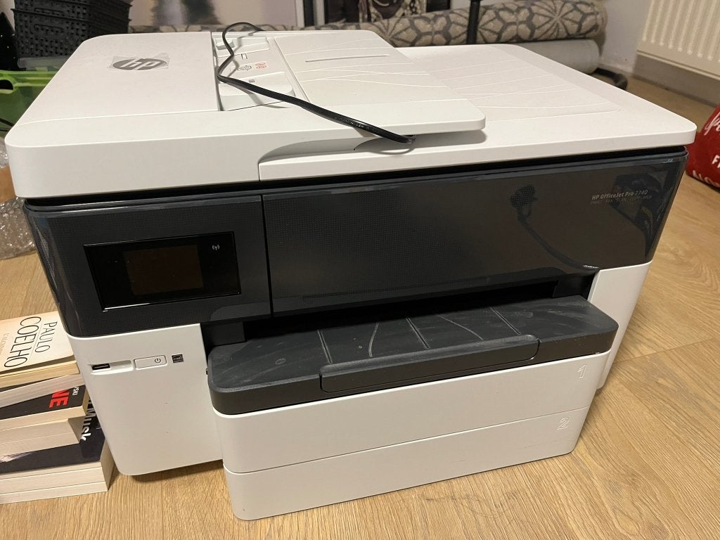 Imprimante scanner HP OfficeJet Pro 7740, Wi-Fi intégré, Copier, Enlèvement, HP