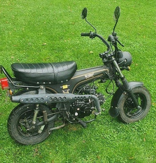 Prachtige Bluroc Heritage 50cc (2023)–1e eigenaar & topstaat, Fietsen en Brommers, Ophalen, Gebruikt, DAX Bluroc, Klasse B (45 km/u)
