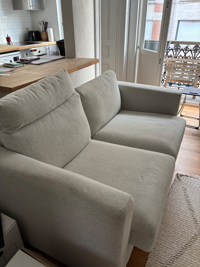 VIMLE sofa, 2 seats and headrest, Maison & Meubles, 75 à 100 cm, Comme neuf, Enlèvement, Deux personnes