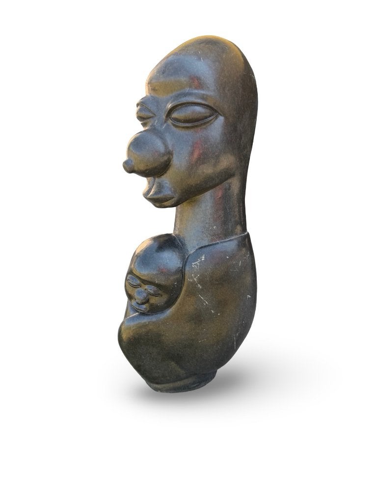 Grande sculpture Shona "Maternité" – Sonwet Murombed