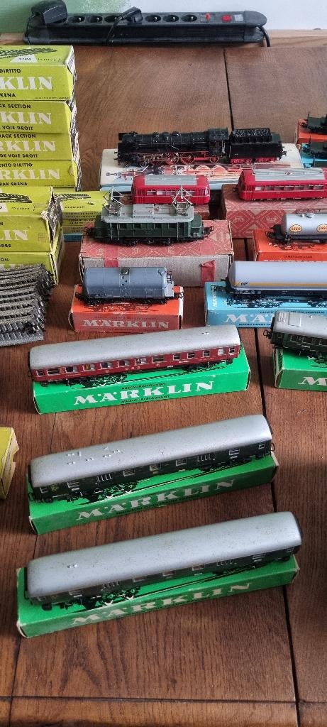 Marklin-trein compleet, Verzamelen, Spoorwegen en Tram, Gebruikt, Trein, Schaalmodel, Ophalen