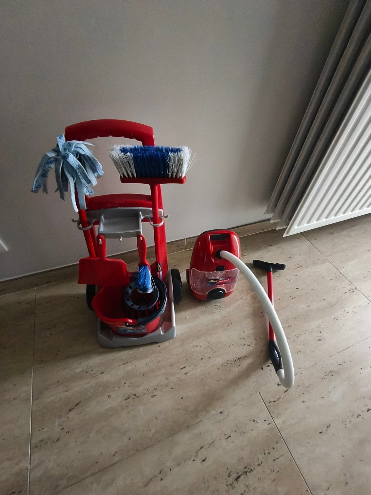 set de nettoyage vileda enfant, Enlèvement