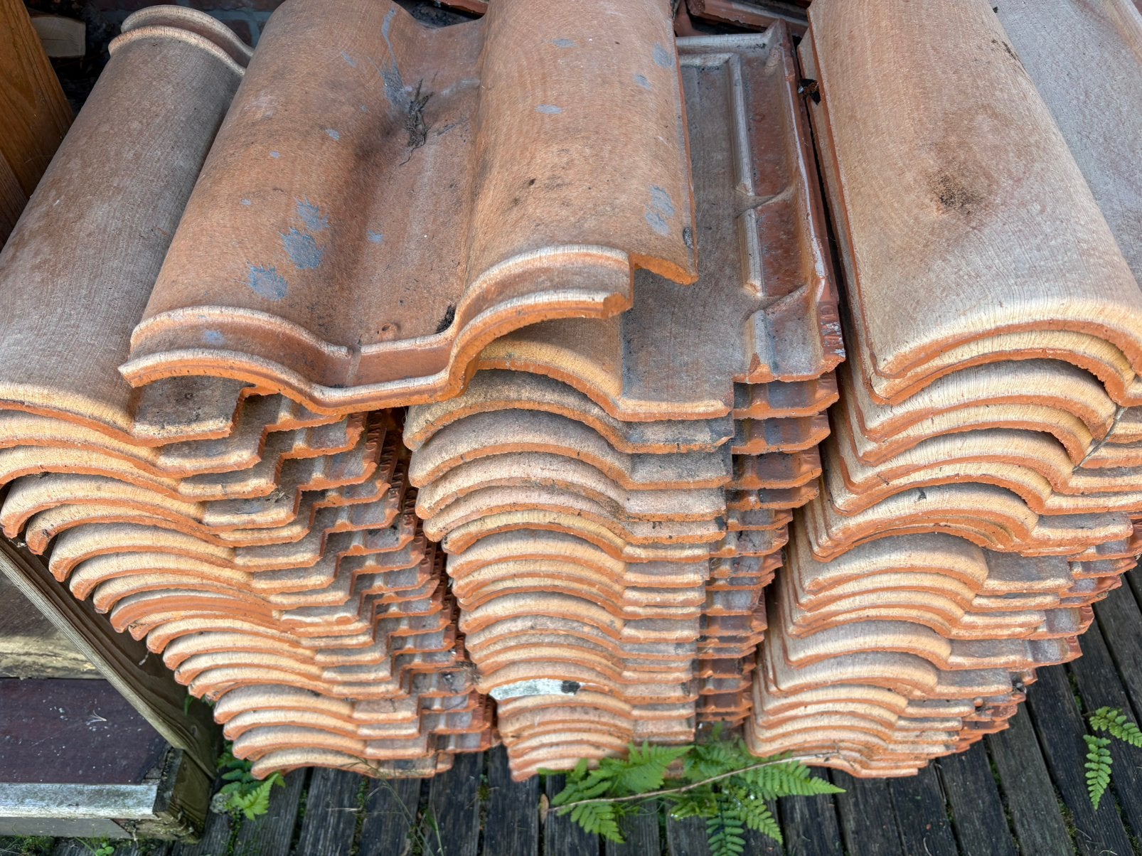 Tuiles espagnoles de 18 mètres carrés, Bricolage & Construction, Enlèvement, Comme neuf, Tuiles