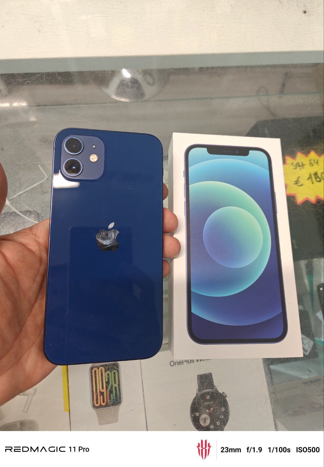 iphone 12 256gb blue batterij 100 garantie!, Ophalen of Verzenden, IPhone 12