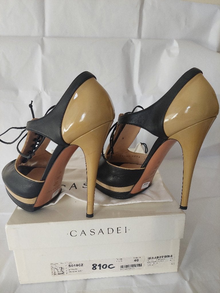 810C* Casadei - sexy shoes bicolores high heels (40), Vêtements | Femmes, Neuf, Autres couleurs, Chaussures à haut talons, Casadei