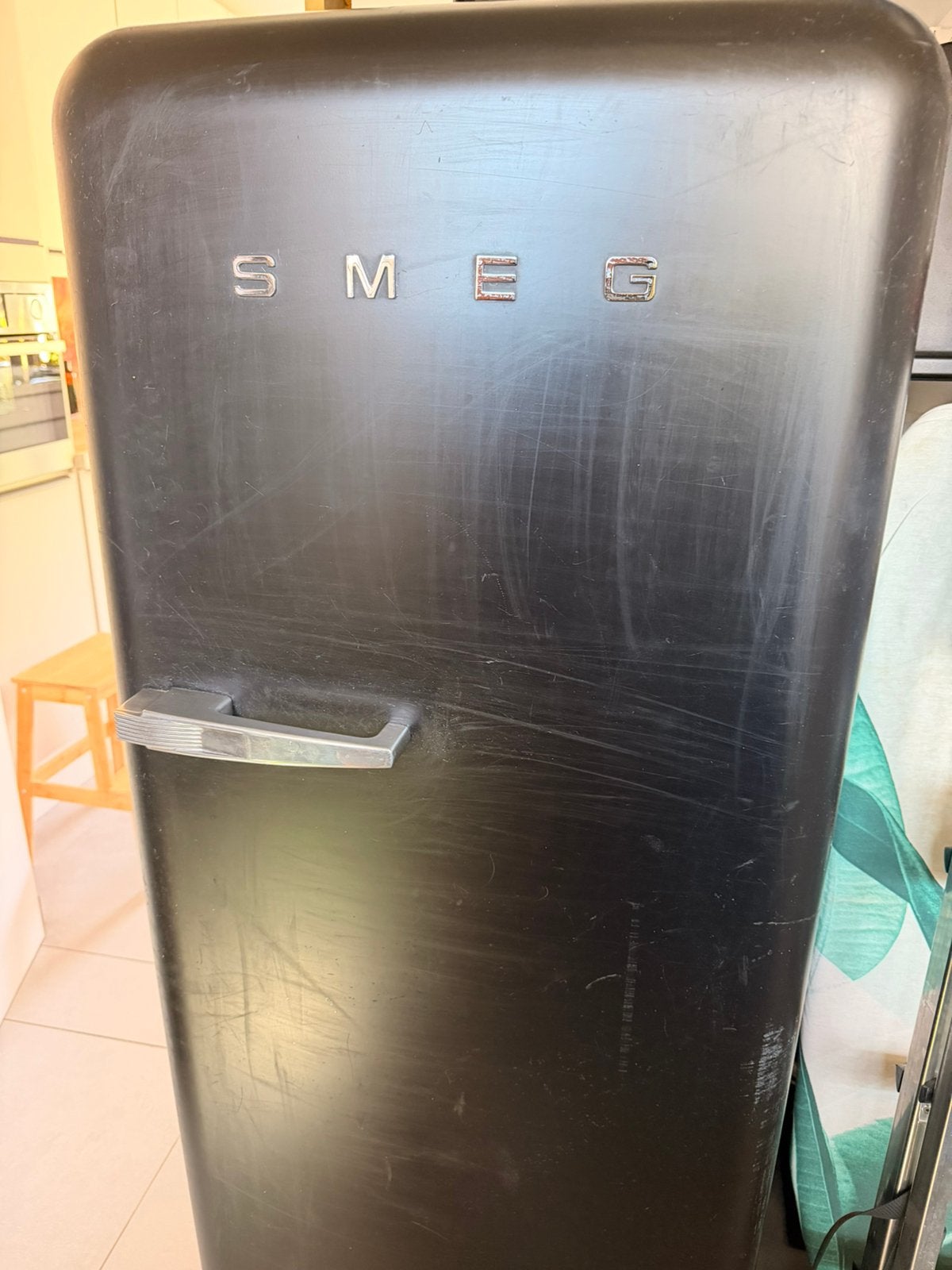 Smeg koelkast, Ophalen, Gebruikt