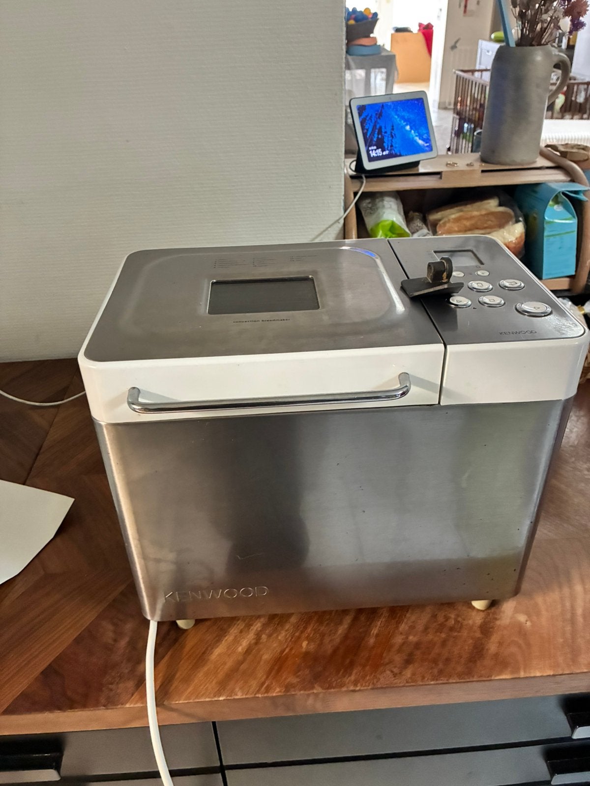Broodmachine bm350, Elektronische apparatuur, Met timer, Gebruikt, Ophalen of Verzenden, 400 tot 800 gram deeg