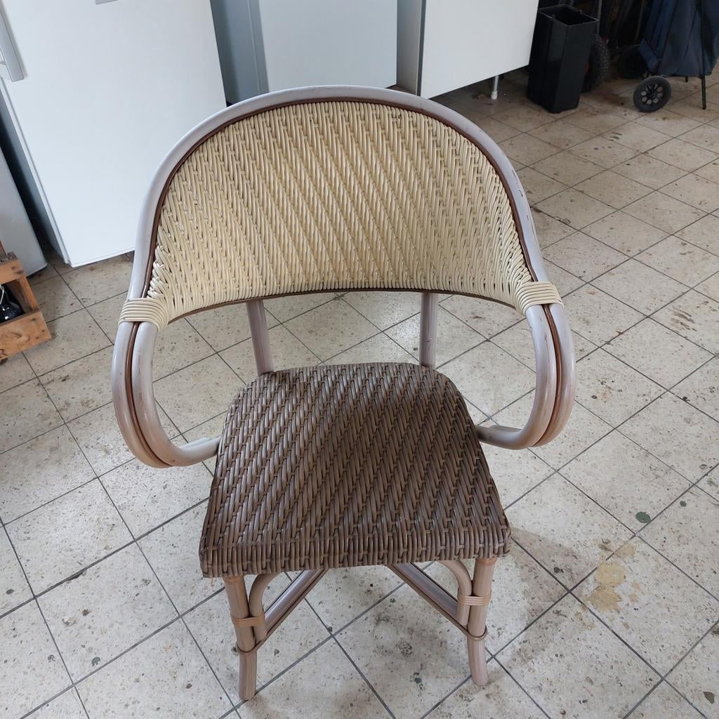 Tuinstoelen in pvc en rotan, Jardin & Terrasse, Chaises de jardin, Enlèvement, Rotin
