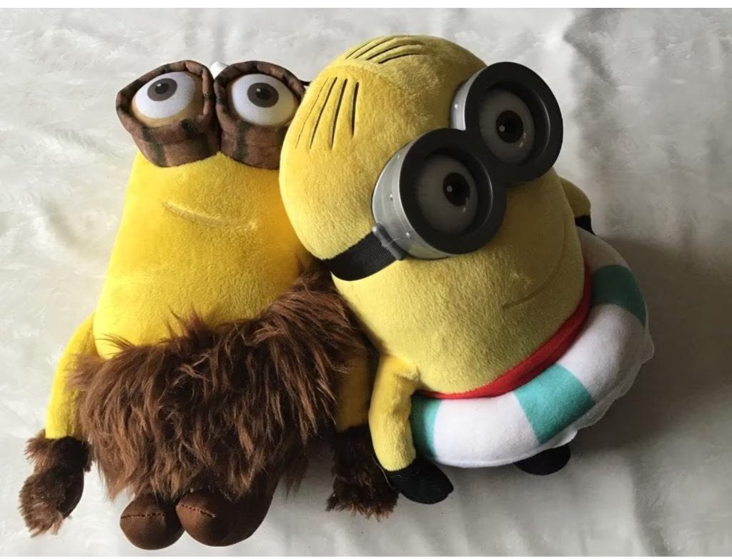 2 Minion knuffels, Kinderen en Baby's, Speelgoed | Knuffels en Pluche, Ophalen of Verzenden