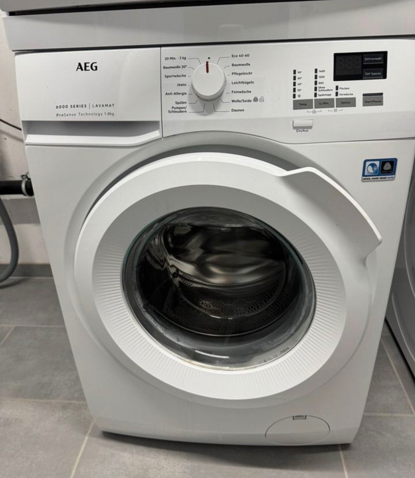 AEG lave linge  serie 6000 | 8kg A+++ 1400T, Electroménager, Enlèvement