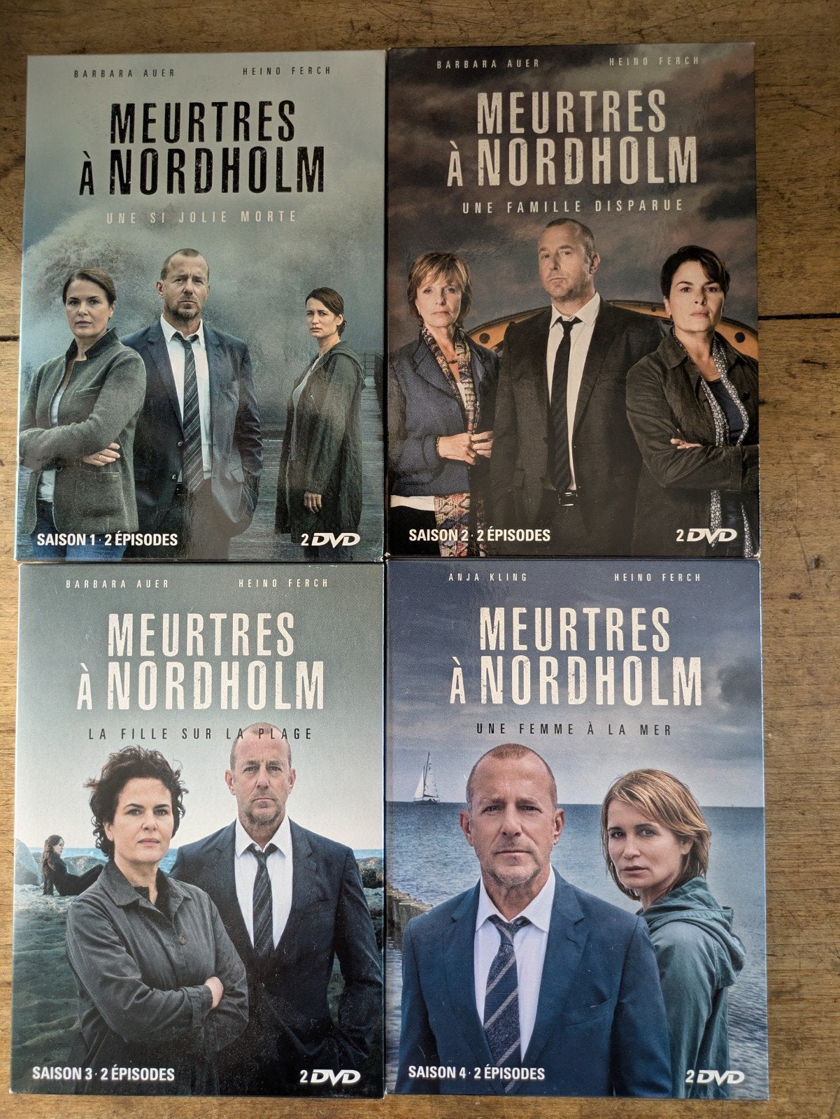 Complete serie Meurtres à Nordholm / seizoen 1 t/m 4, Ophalen of Verzenden, Zo goed als nieuw, Thriller, Boxset