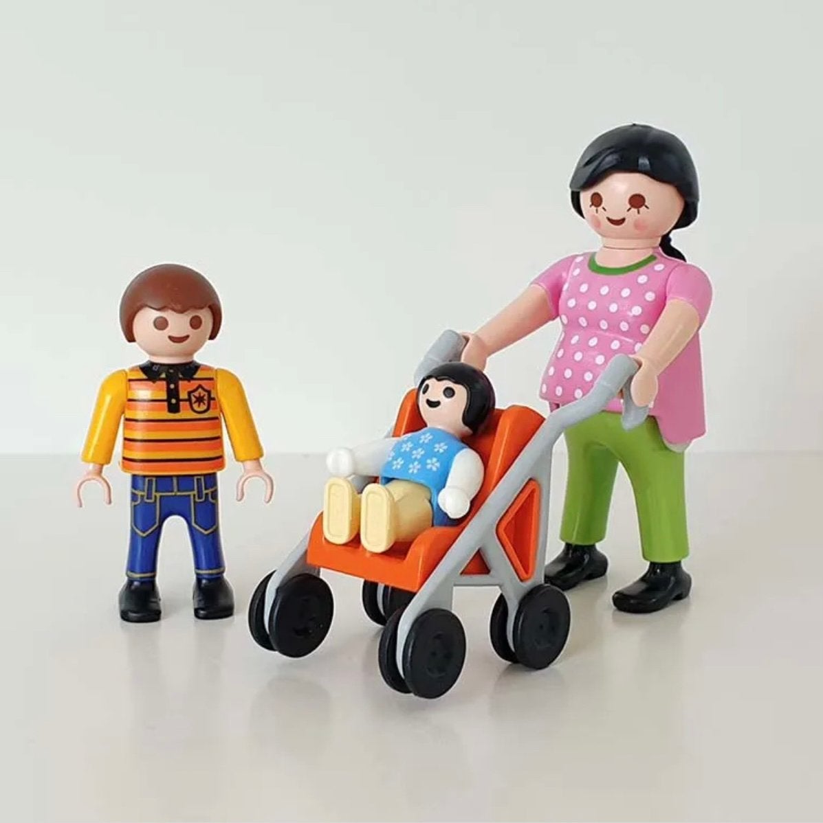 Playmobil - Maman avec enfants et landau (4782), Enfants & Bébés, Enlèvement ou Envoi, Comme neuf