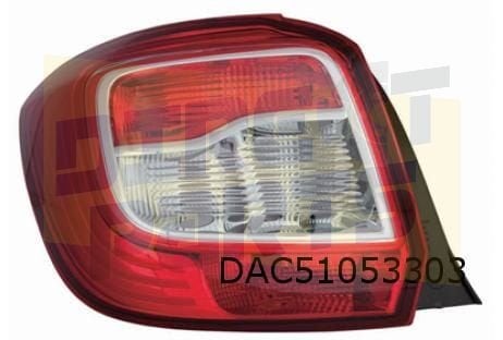 Dacia Sandero (11/12-12/16) achterlicht Links origineel! 265, Autos : Pièces & Accessoires, -, -, -, Envoi