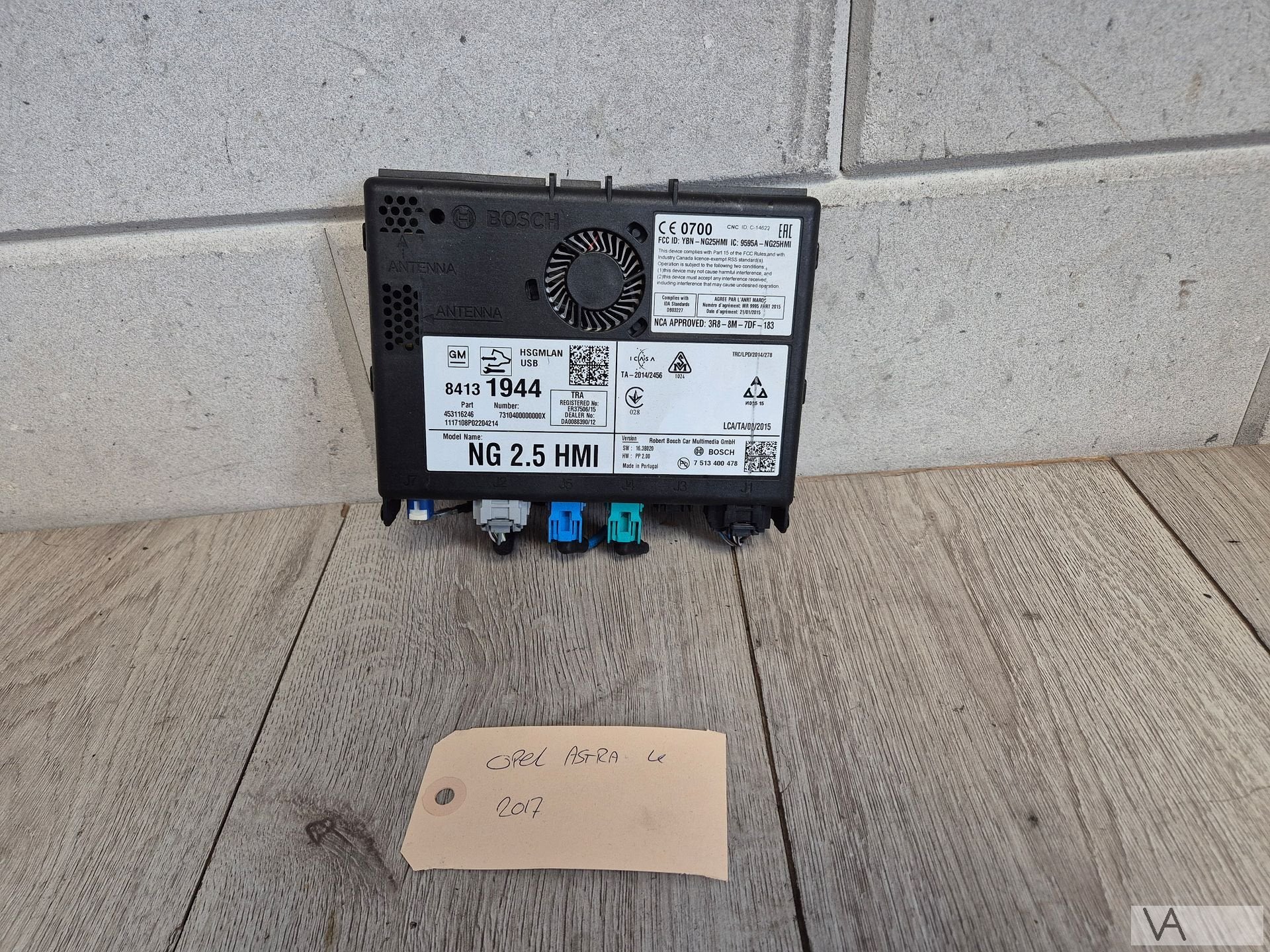 Navigatie module NG van Opel Astra K 2015 - 2021 84131944, Gebruikt, -, -, Opel