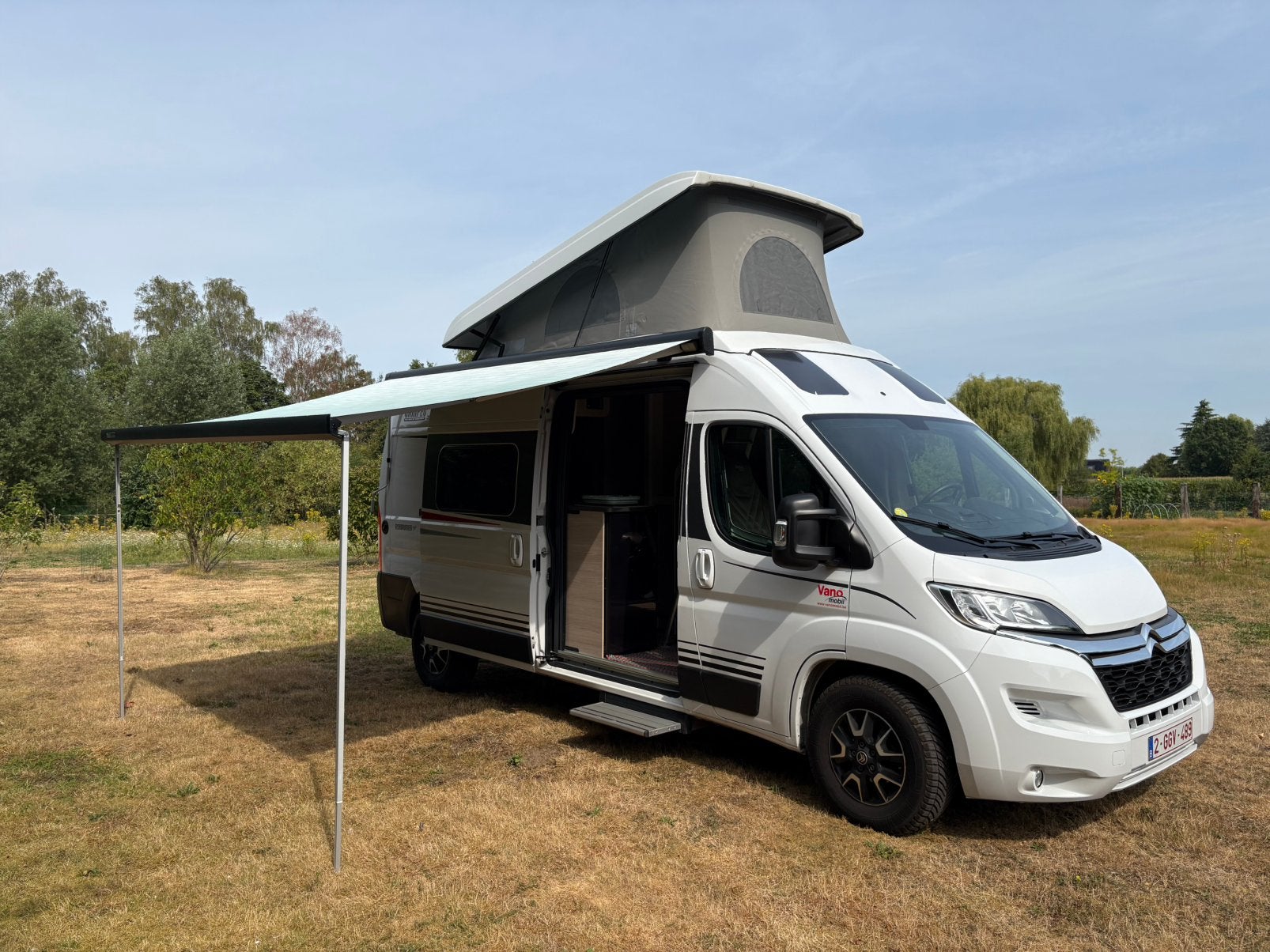 Camping-car Burstner Campeo, Caravanes & Camping, Camping-cars, Particulier, Porte-vélos, Enlèvement
