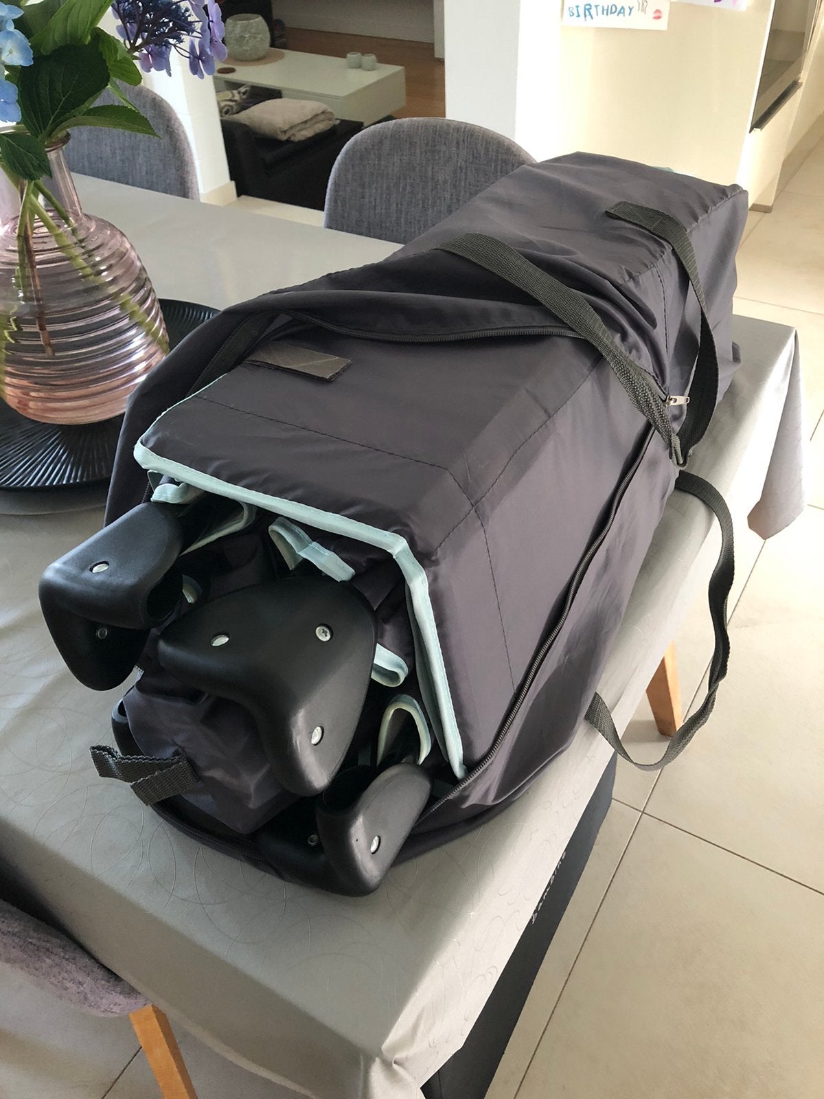 Lit de voyage en bon état avec matelas, Enlèvement, Lit de voyage