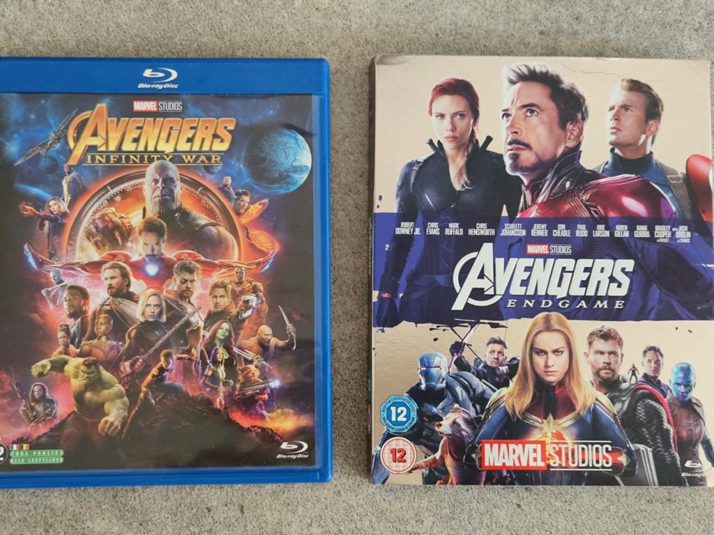 Avengers 3 & 4 [Bluray], Cd's en Dvd's, Blu-ray, Ophalen
