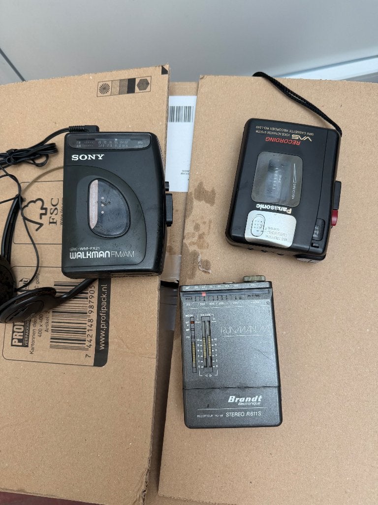 Sony Panasonic, Audio, Tv en Foto, Ophalen of Verzenden, Walkman