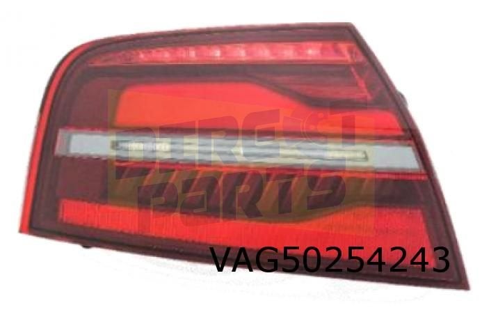 Audi A8 (4/10-12/17) Achterlicht Rechts buiten (donker) Orig, Neuf, -, -, Audi