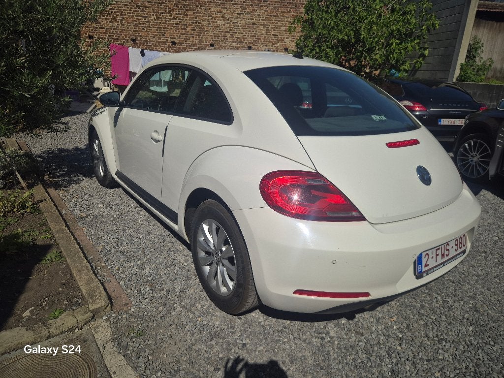 Volkswagen Beetle, Auto's, Voorwielaandrijving, Stof, 4 cilinders, Wit