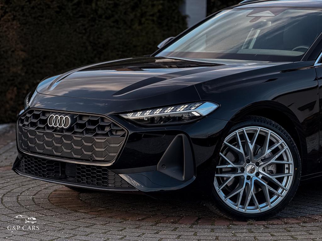 Audi A5 Avant/2026/Hybrid/Pano/Matrix-LED/Camera/S-Tronic, Stof, Zwart, Bedrijf, 150 kW