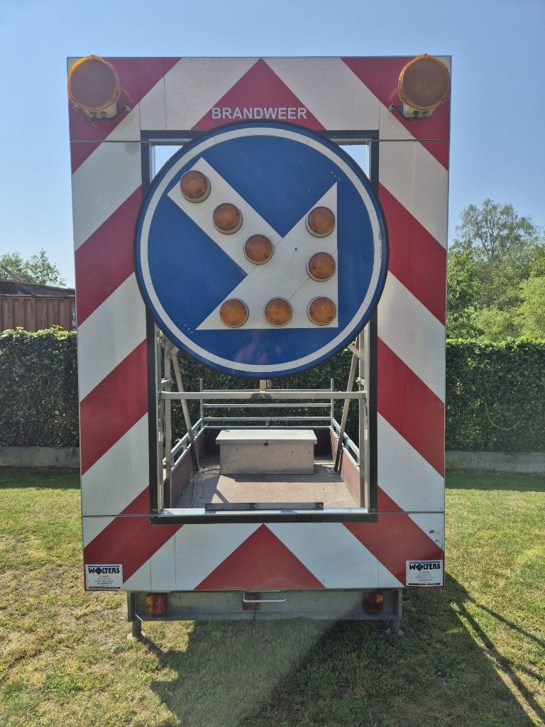 R.W. Signalisatie - aanhangwagen type 500 250x130, Auto diversen, Aanhangers en Bagagewagens, Ophalen, Zo goed als nieuw
