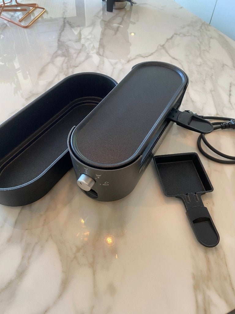 Appareil à raclette MIOGO Duo Multiplug – 2 personnes, Enlèvement, Comme neuf