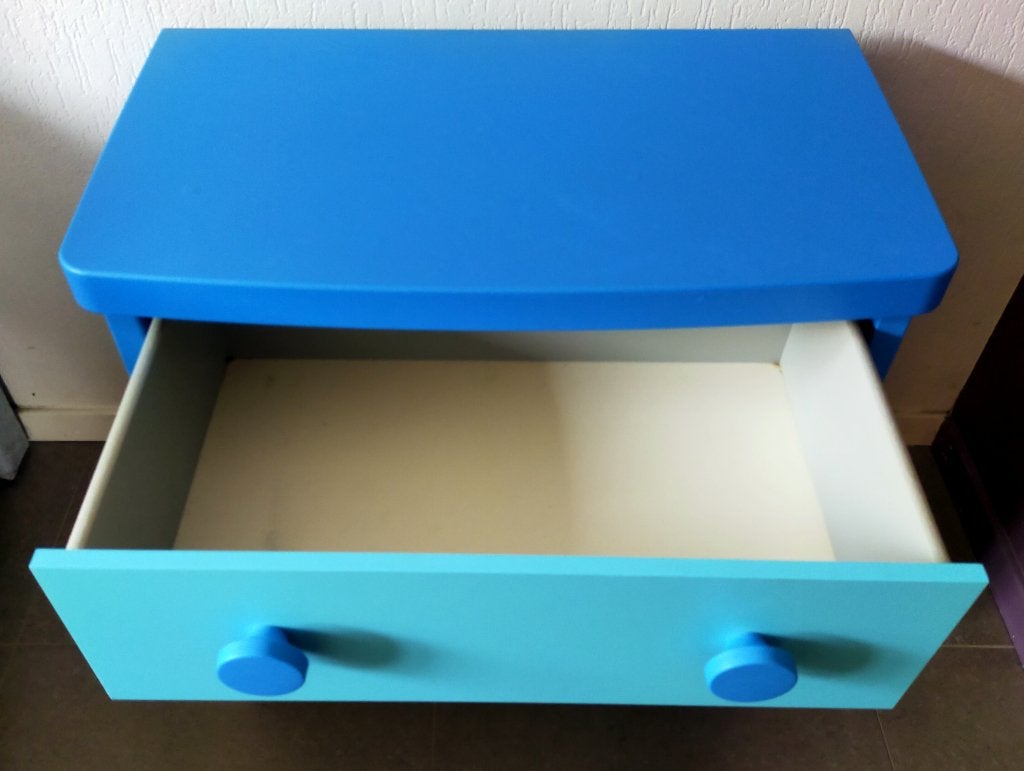 Commode IKEA Mammut, Maison & Meubles, 3 ou 4 tiroirs, Enlèvement, Utilisé