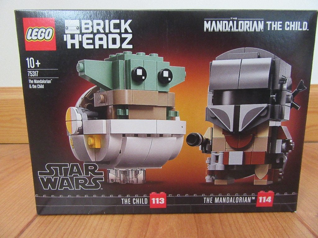 Lego Brick Headz 75317 - The Mandalorian & Child, Inclusief accessoires, Star Wars, Lego, Nieuw