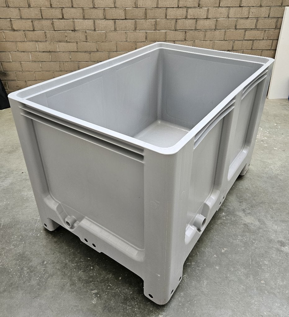 NIEUW - EUROPLAST 480L HDPE stapelbare palletbox, 100 cm of meer, 60 cm of meer, Ophalen of Verzenden, 50 cm of meer