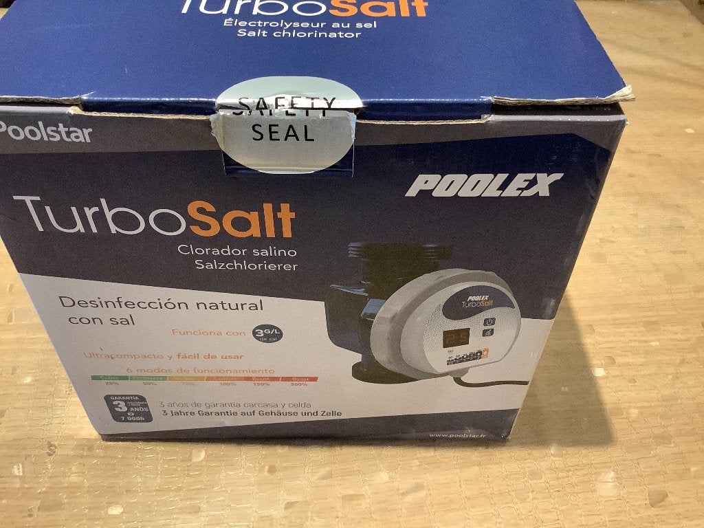 Électrolyseur de sel pour piscine neuve, Enlèvement, Neuf