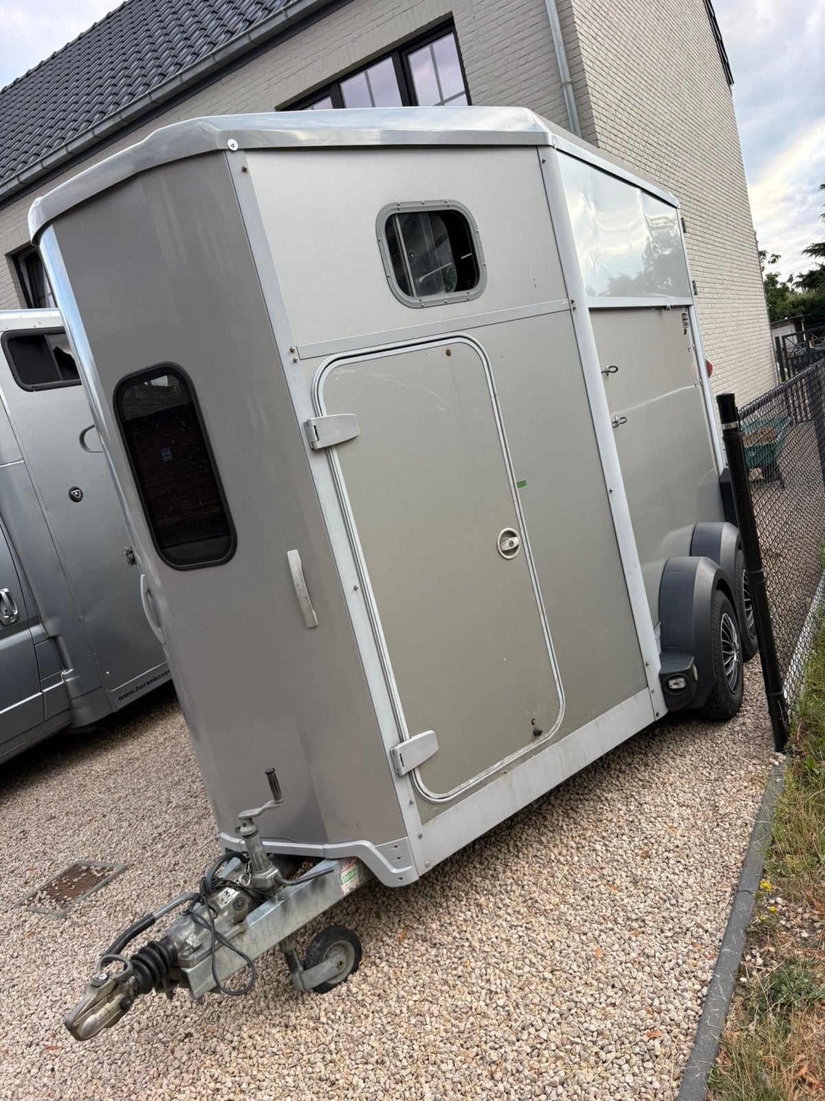 Ifor williams hb511 paardentrailer, Enlèvement, Utilisé, Aluminium, Remorque 2 chevaux