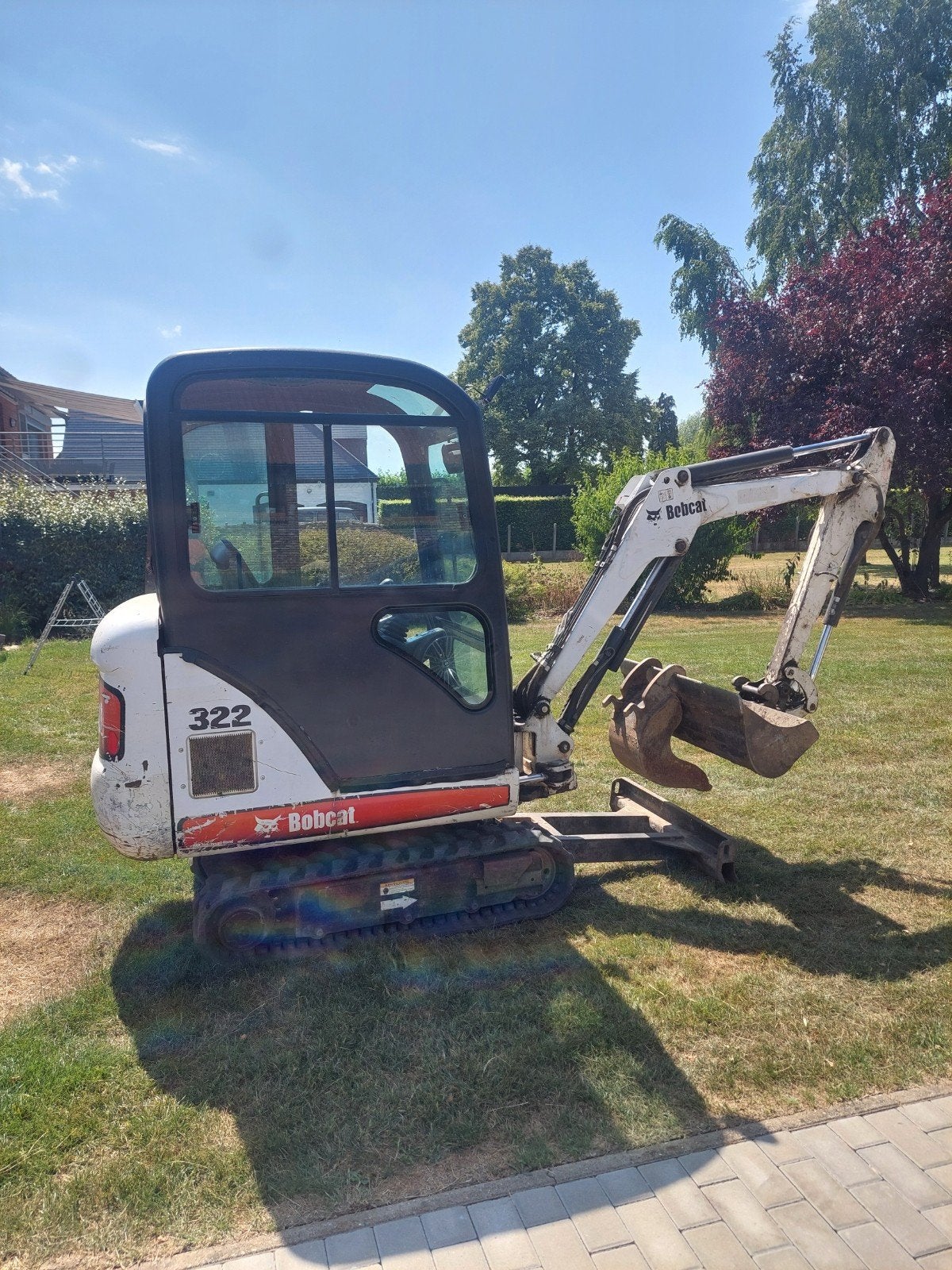 bobcat 322g, Zakelijke goederen, Ophalen