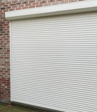 electrische voorzetrolluiken voor garage, berging, .., Ophalen, Gebruikt