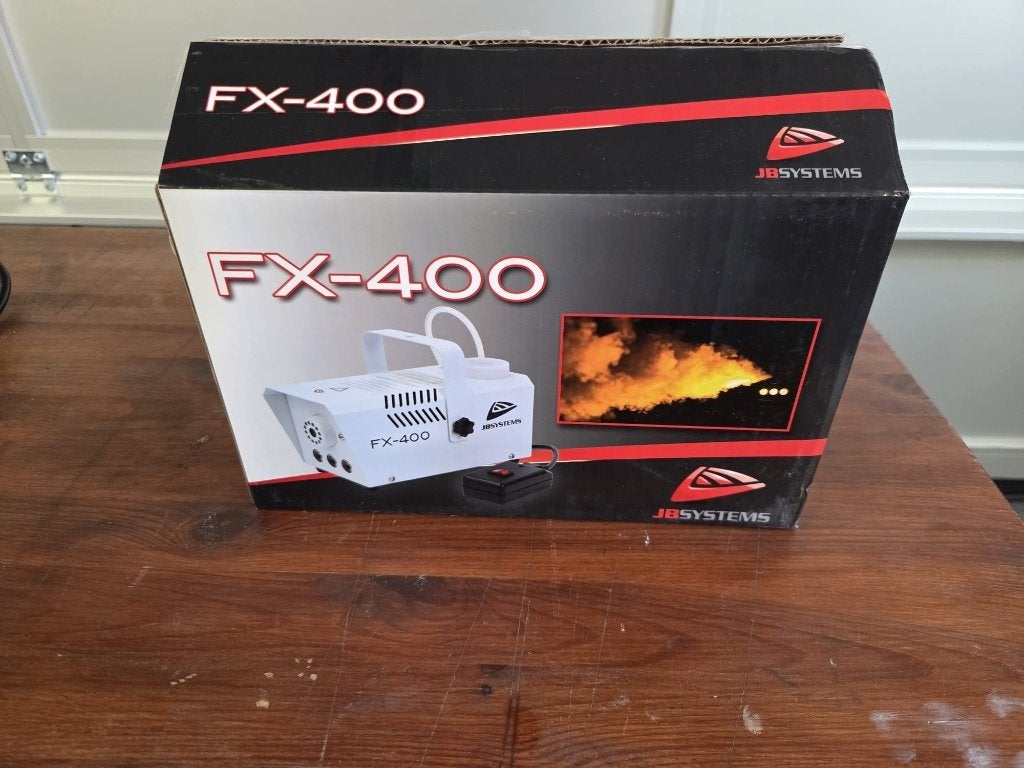 JB-Systems FX-400 Rookmachine, Enlèvement, Comme neuf