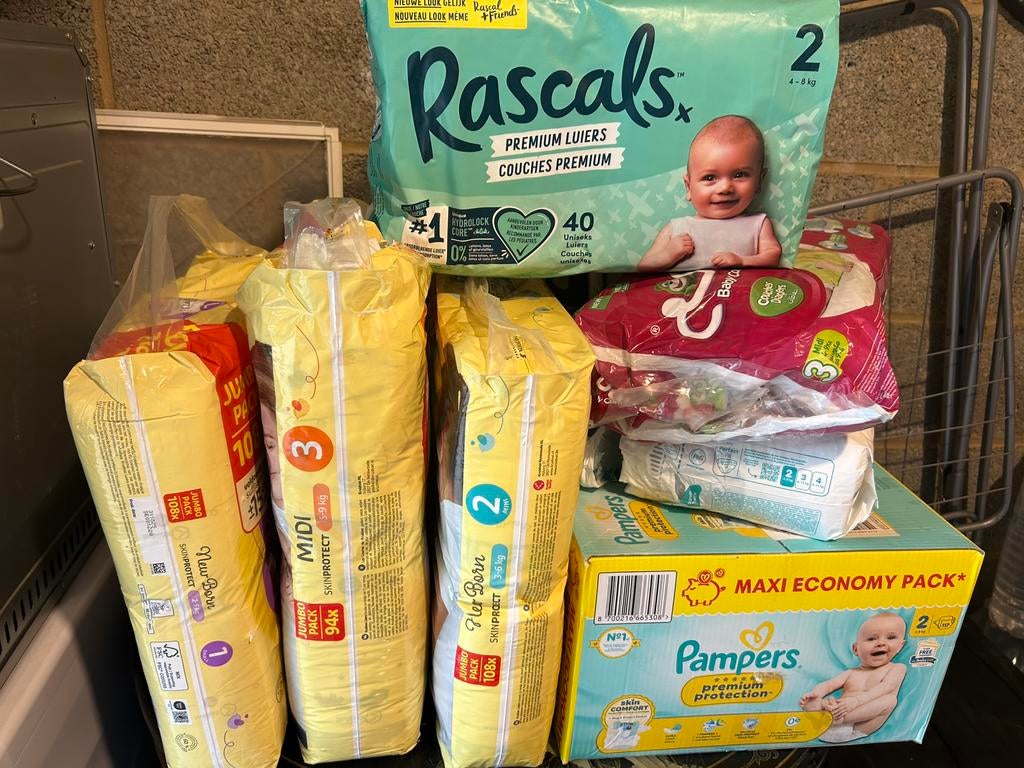 Langes pampers et kruidvat, Enlèvement