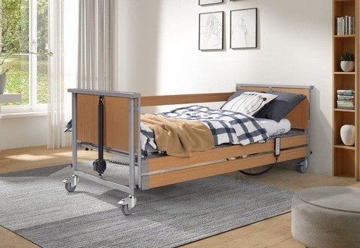 burmeier verzorgingsbed, Maison & Meubles, Chambre à coucher | Lits, 100 cm, 210 cm, Brun, Enlèvement