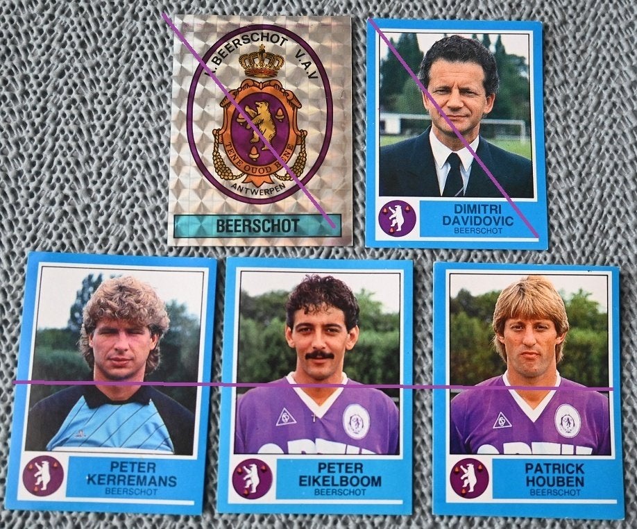 Autocollants Panini/Football 87/Beerschot/15, Collections, Articles de Sport & Football, Envoi, Comme neuf, Affiche, Image ou Autocollant