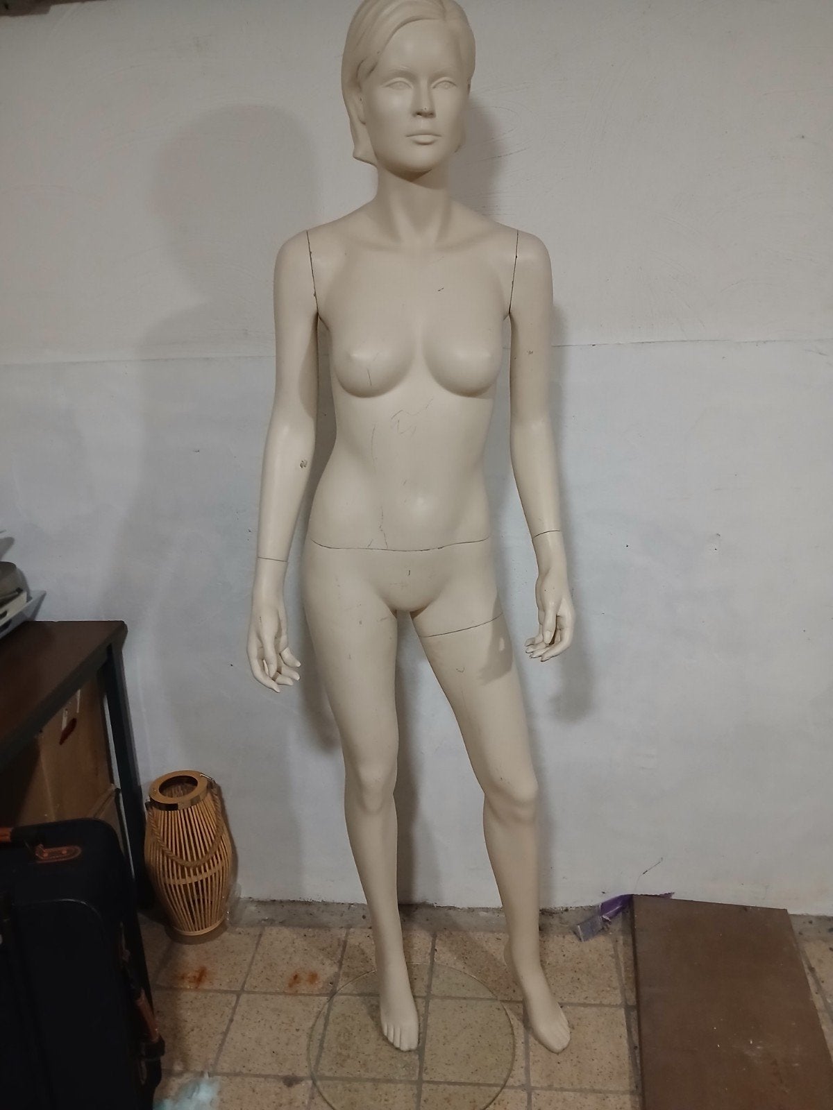 Mannequin féminin, Enlèvement