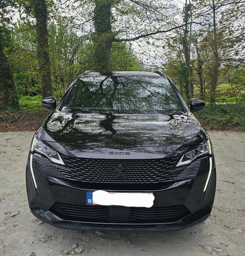 Peugeot 3008 1.2 EAT8 PureTech GT **Black Pack**, Auto's, Peugeot, Automaat, 1199 cc, Zwart, 96 kW