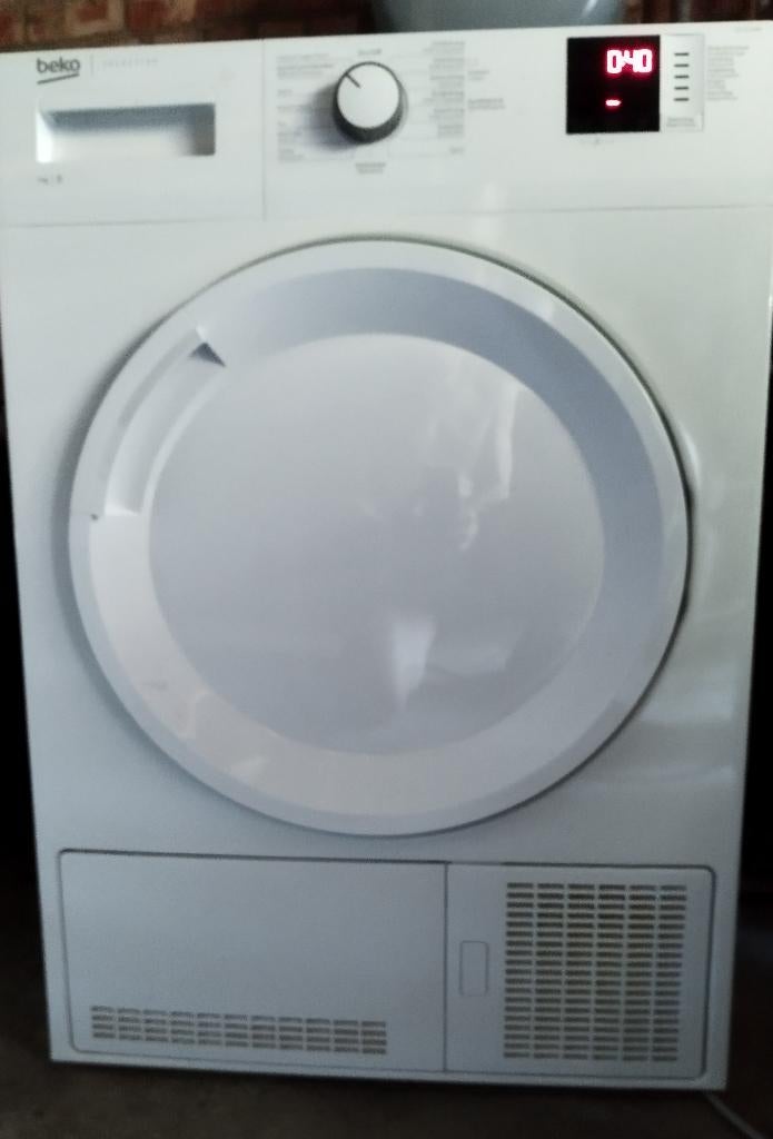 BEKO Condensdroger van 2022.12 als nieuw, Elektronische apparatuur, Droogkasten, Refurbished, Condens, Voorlader, 6 tot 8 kg, Energieklasse A of zuiniger