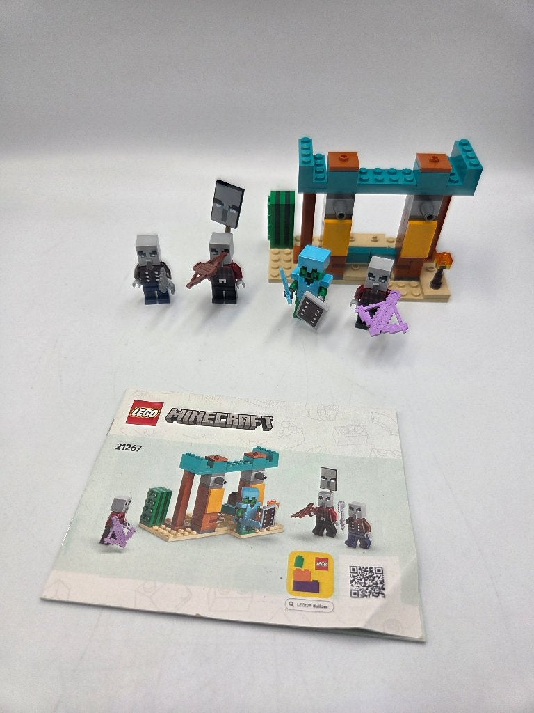 Lego MInecraft 21267 The Illager Desert Patrol, Compleet, Minecraft, Lego, Ophalen of Verzenden