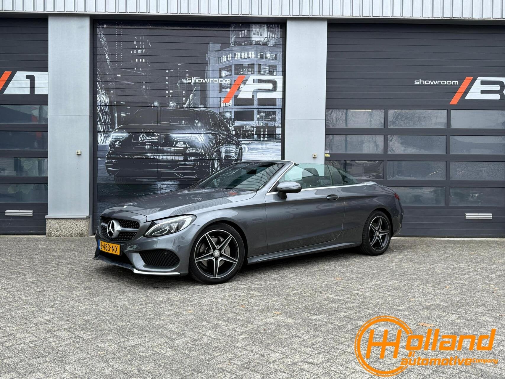 Mercedes C-klasse Cabrio 220d|AMG-Line, Cuir, Argent ou Gris, Achat, 1800 kg