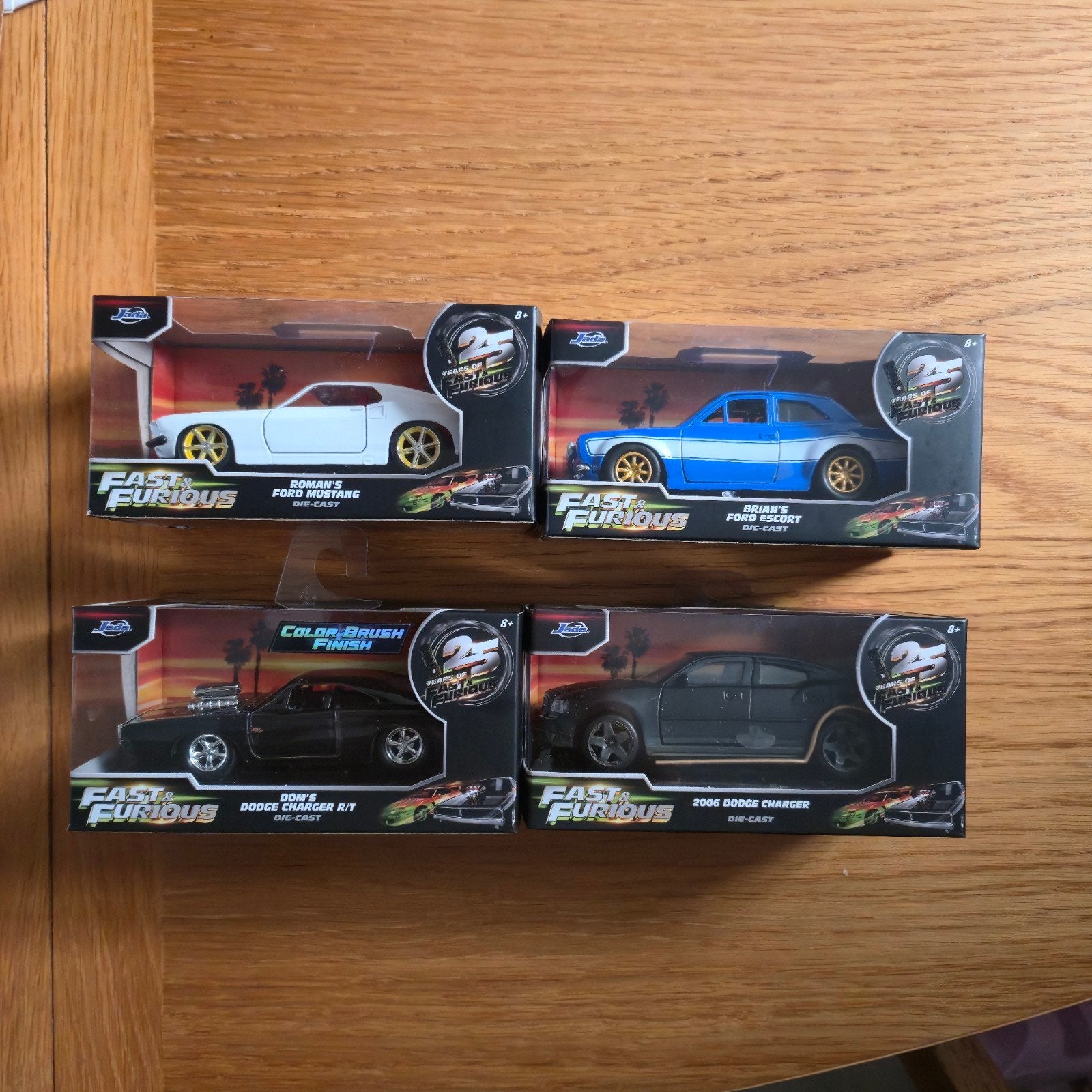 Fast & Furious 25th anniversary die cast, Ophalen of Verzenden, Nieuw, Auto