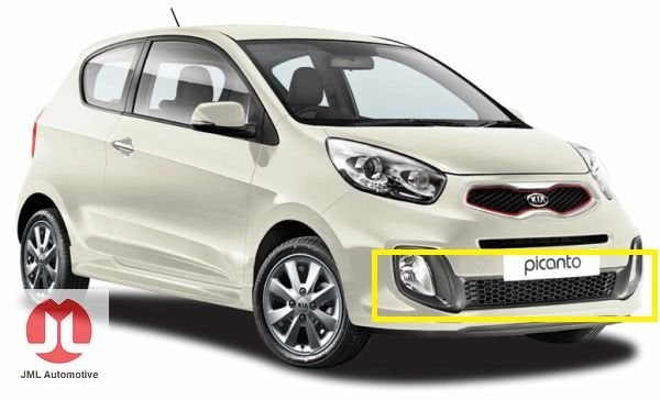 GRILLE IN VOORBUMPER KIA PICANTO, -, -, Nieuw, Ophalen of Verzenden