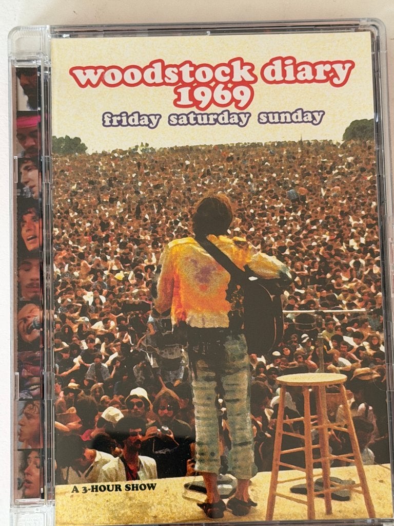Various – Woodstock Diary 1969 Friday Saturday Sunday (DVD), Alle leeftijden, Ophalen of Verzenden, Gebruikt, Concert