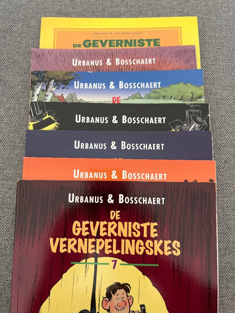 Geverniste vernepelingskes 7 delen, Boeken, Ophalen of Verzenden, Nieuw