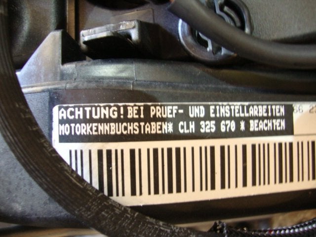 Moteur CLHB Nu GOLF VW SEAT SKODA OCTAVIA LEON, Envoi, Utilisé, Daihatsu