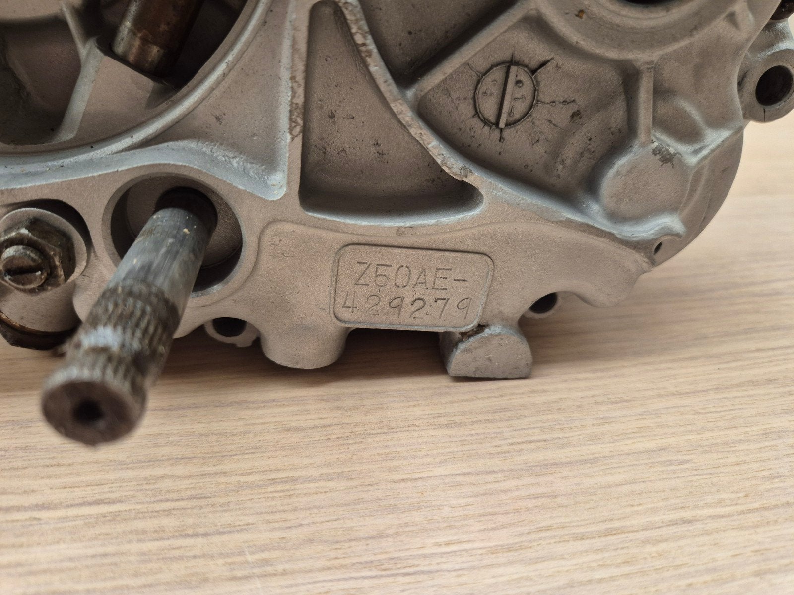 Monkey Z50AE motorblok, Motoren, Ophalen
